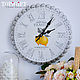 Часы с лимонами "Family time...", Часы классические, Пушкино,  Фото №1