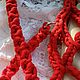 Мини сумка авоська красная. Тренд 2025 года. Pinterest. Авоська. Узелок на счастье. Ярмарка Мастеров.  Фото №4