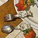 bears-baby. Spoon and Fork by Ralph Lauren. Vintage Cutlery. Antik Boutique Love. My Livemaster. Фото №5