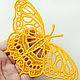 Brooch Butterfly Yellow. Brooches. Ma-rine. Online shopping on My Livemaster.  Фото №2