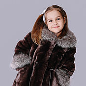 Одежда детская handmade. Livemaster - original item Children`s fur coat 