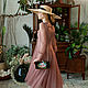 Straw boater hat with very large brim. Hats1. Exclusive HATS. LANA ANISIMOVA.. My Livemaster. Фото №6