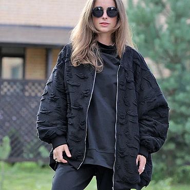 Одежда ручной работы. Ярмарка Мастеров - ручная работа Бомбер. Handmade.