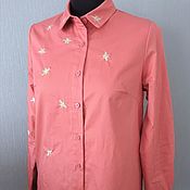 Винтаж: Рез.Giorgio Armani, высокая мода, шелковый палантин серо-розовый