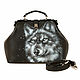 Medium bag 'White Wolf'. Valise. Pelle Volare. Online shopping on My Livemaster.  Фото №2