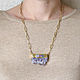 Order Amethyst pendant on a chain, purple Amethyst pendant'. Irina Moro. Livemaster. . Pendants Фото №3
