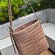 Заказать Сумка из мягкой дубленой крокодиловой кожи. Chic bags. Ярмарка Мастеров. . Классическая сумка Фото №3