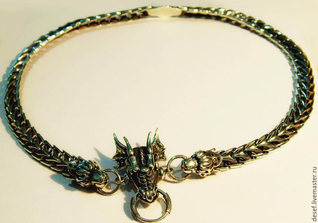  necklace 'Dragon', Necklace, Kurgan,  Фото №1
