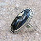 Order Enchantress ring with black agate in 925 sterling silver SP0133. Sunny Silver. Livemaster. . Rings Фото №3