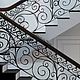 Sketch-дизайн лестницы с кованными элементами. Лестницы. Дизайн-студия «Среды» Хаврониной М.. Ярмарка Мастеров.  Фото №5