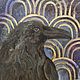 Order Mystical painting black raven magical painting energy. paintmart (oikos). Livemaster. . Pictures Фото №3