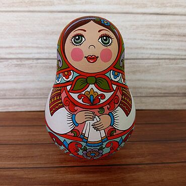 Русский стиль ручной работы. Ярмарка Мастеров - ручная работа Музыкальная неваляшка с ручной росписью.. Handmade.