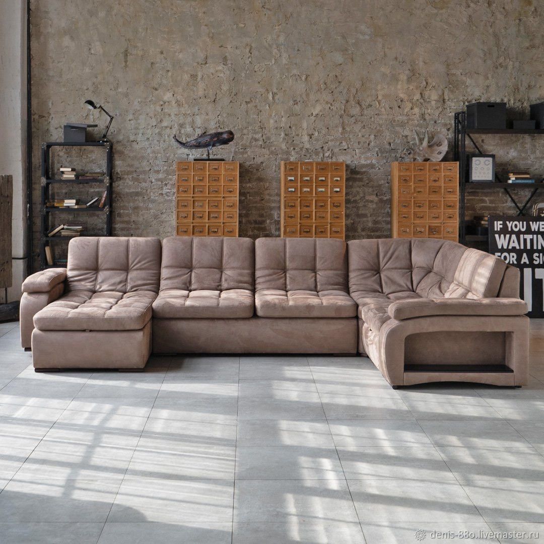 Современный угловой диван Verona Sofa купить в интернет-магазине Ярмарка Мастеров по цене 452665 ₽ – Q7G5ORU