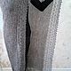 45 Down shawl. Traditional shawl made of goat down. Plaid knitted. Shawls1. Puhovyj ,,Raj' ot Zinfiry (Orenbur). My Livemaster. Фото №9
