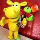 Бегемотик шерстяной и радостный. Мягкие игрушки. Ирина Громова SuperChu. Ярмарка Мастеров.  Фото №5