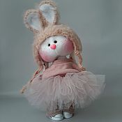 Куклы и игрушки handmade. Livemaster - original item Bunny with removable clothes.. Handmade.