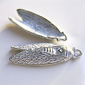 Материалы для творчества handmade. Livemaster - original item Accessories for jewelry: cicada pendants. Handmade.