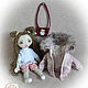 Doll with clothes set. Doll with wardrobe. Dolls. ElenaDolls. Online shopping on My Livemaster.  Фото №2