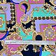 055/ш32 Шелк Versace. Ткани. Natalia-kant. Ярмарка Мастеров.  Фото №5