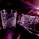 Бокал "Стимпанк". Гравировка. Роспись по стеклу. Бокалы. art on glass (maarysa). Ярмарка Мастеров.  Фото №6