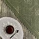 Заказать Вязаная дорожка на стол. Зеленая дорожка крючком. Марья-кружевница. Вязание для дома (mariya-knitting). Ярмарка Мастеров. . Декоративные салфетки Фото №3