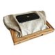 Заказать Клатч из натуральной кожи Бело - золотистый. Art  Clutch. Ярмарка Мастеров. . Клатчи Фото №3