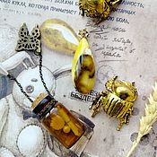 Фен-шуй и эзотерика handmade. Livemaster - original item Runic Amulet Amber Protector. Handmade.