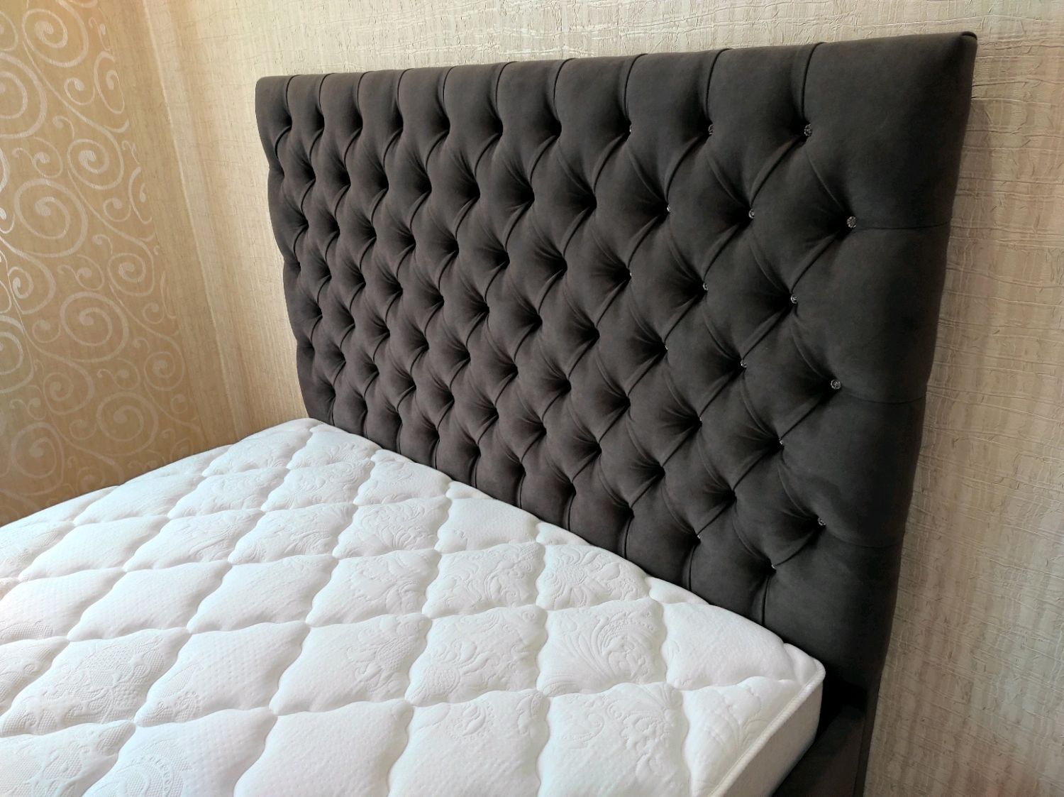 Кровать в каретной стяжке в интернет-магазине на Ярмарке Мастеров ...