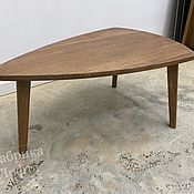 Для дома и интерьера ручной работы. Ярмарка Мастеров - ручная работа Coffee table made of oak LS-2 600h900 mm. Handmade.