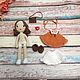 Кукла амигуруми Лисичка. Амигуруми куклы и игрушки. Amigurumi-20. Интернет-магазин Ярмарка Мастеров.  Фото №2