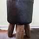 Табурет из натуральной шкуры коровы. Стулья. Aurora Fluffy Stools. Ярмарка Мастеров.  Фото №4