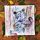 Bears - painting on paper, Pictures, Moscow,  Фото №1