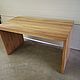 Desk made of oak 650h1350 mm, Tables, Moscow,  Фото №1