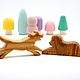 Собака Деревянные игрушки собаки Вальдорфская игрушка Фигурки животных. Мини фигурки и статуэтки. Мастерская 'Забавные Бегемотики'. Ярмарка Мастеров.  Фото №6