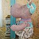 Заказать Бегемотик-Тепа. Радость для души. Ярмарка Мастеров. . Мягкие игрушки Фото №3