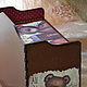 Мини-комод "Мишкина любовь". Мини-комоды. Decoupage's stories from Victoria. Ярмарка Мастеров.  Фото №6