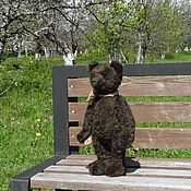 Куклы и игрушки handmade. Livemaster - original item Teddy Bears: Bear Chocolate. Handmade.
