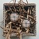 Earrings silver plated Cage beige. Earrings. Linda (LKdesign). My Livemaster. Фото №4