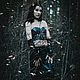 Заказать кожаный топ Black Queen. Wild Plaid авторская одежда. Ярмарка Мастеров. . Топы Фото №3