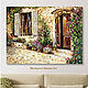 Picture Cozy flower courtyard European streets, Pictures, Moscow,  Фото №1