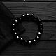 Bracelet of black agate 'Eclipse' 12 mm. Bead bracelet. merlin-hat (Merlin-hat). My Livemaster. Фото №5