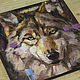 Order Custom oil painting with wolf. Picture with a wolf animals. pirogov-maxim. Livemaster. . Pictures Фото №3