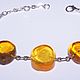 Bracelet made of natural honey amber. Bead bracelet. podaro4ek22. Online shopping on My Livemaster.  Фото №2