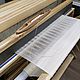 Заказать Домотканый шарф "Сливочное мороженое". Меринос+хлопок. Weaving Finds. Ручное ткачество.. Ярмарка Мастеров. . Шарфы Фото №3