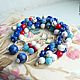 Комплект Морской. Комплекты украшений. Sysoeva Mariya~Stylish jewelry. Ярмарка Мастеров.  Фото №4