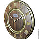 Order Classic wall clock. Wood. Vintage. A/. LogoClock. Livemaster. . Watch Фото №3