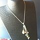 Колье и серьги ручной работы "Жизель". Колье. PlanetJewelryAndKnit(Irina Borisova). Ярмарка Мастеров.  Фото №6