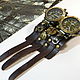 Steampunk Wristwatch 2 pcs. ' Clock with Clock' quartz. Watches. Neformal-World. My Livemaster. Фото №5