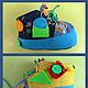 Развивающая игрушка ботинок  "Весёлые застежки", Мягкие игрушки, Белгород,  Фото №1