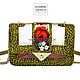 Exclusive bag with a unique hand-made beadwork freshness, Classic Bag, Moscow,  Фото №1